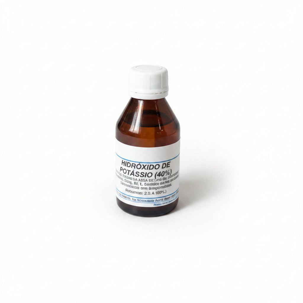 HIDROXIDO DE POTASSIO 40% (PROVA DE V.P.) - 100 ML - NEWPROV
