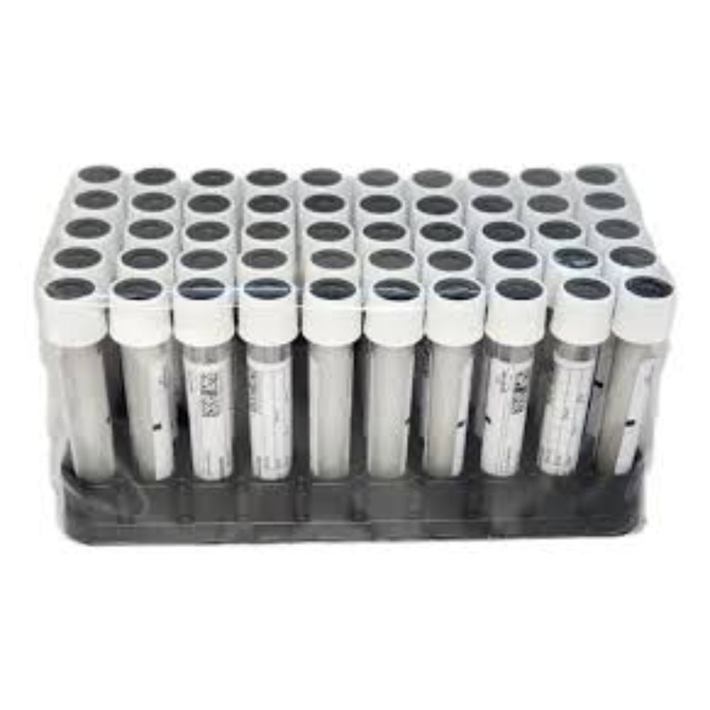 TUBO SEM ADITIVO, 3ML, TAMPA BRANCA/ANEL BRANCO, 13 X 75, PREMIUM - 50 UN - VACUETTE