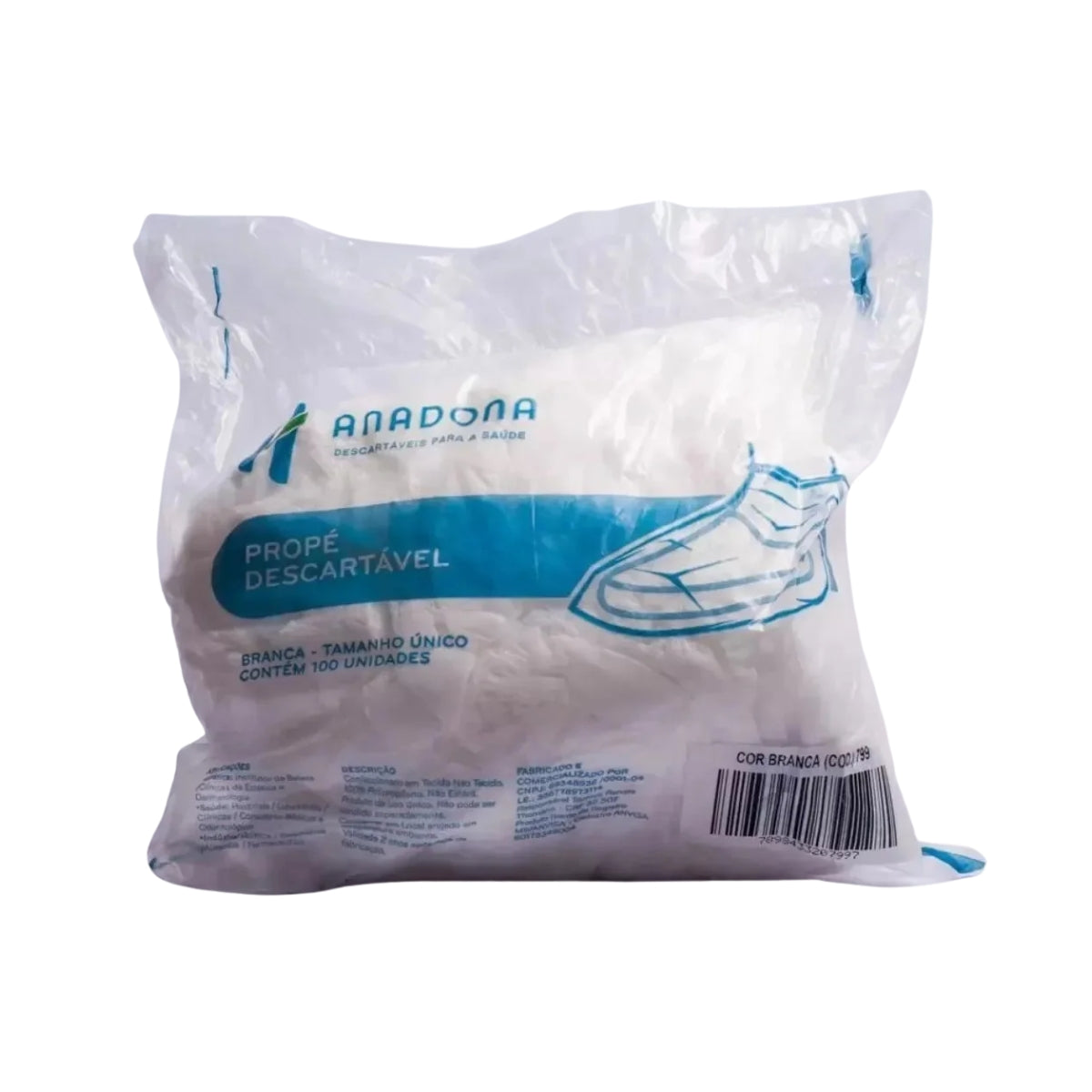 PROPE DESC. BRANCO 20 GR - 100 UN - ANADONA