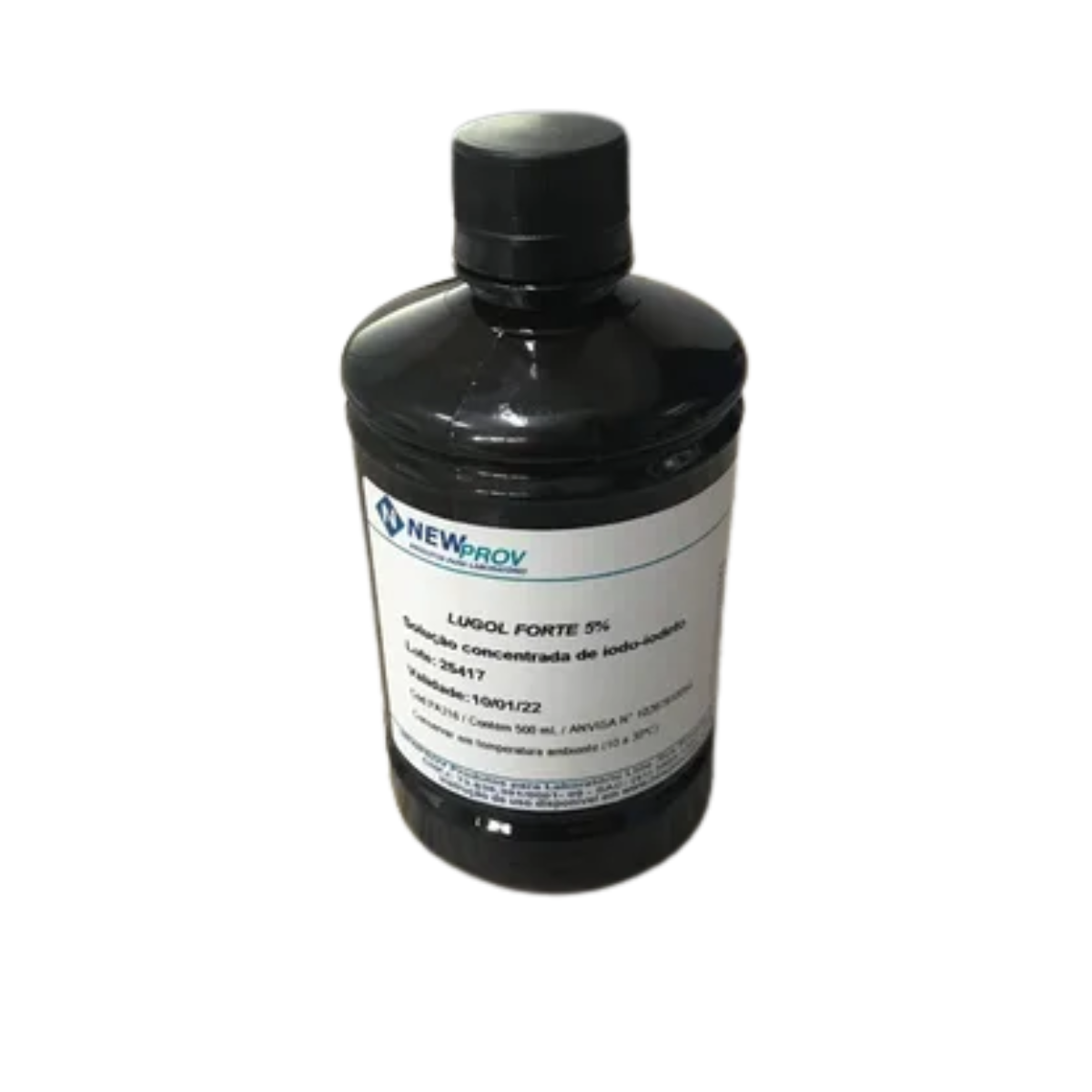 LUGOL FORTE 5% SOLUÇÃO CONCENTRADA - 500 ML - NEWPROV