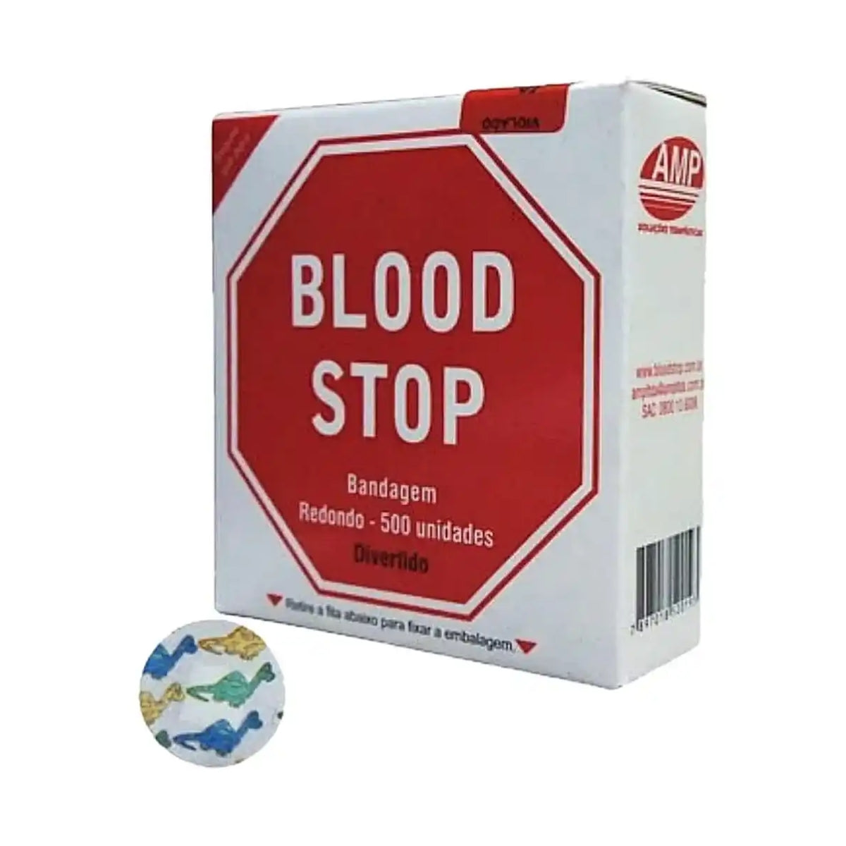 BANDAGEM BLOOD STOP INFANTIL - 500 UN - BLOOD STOP