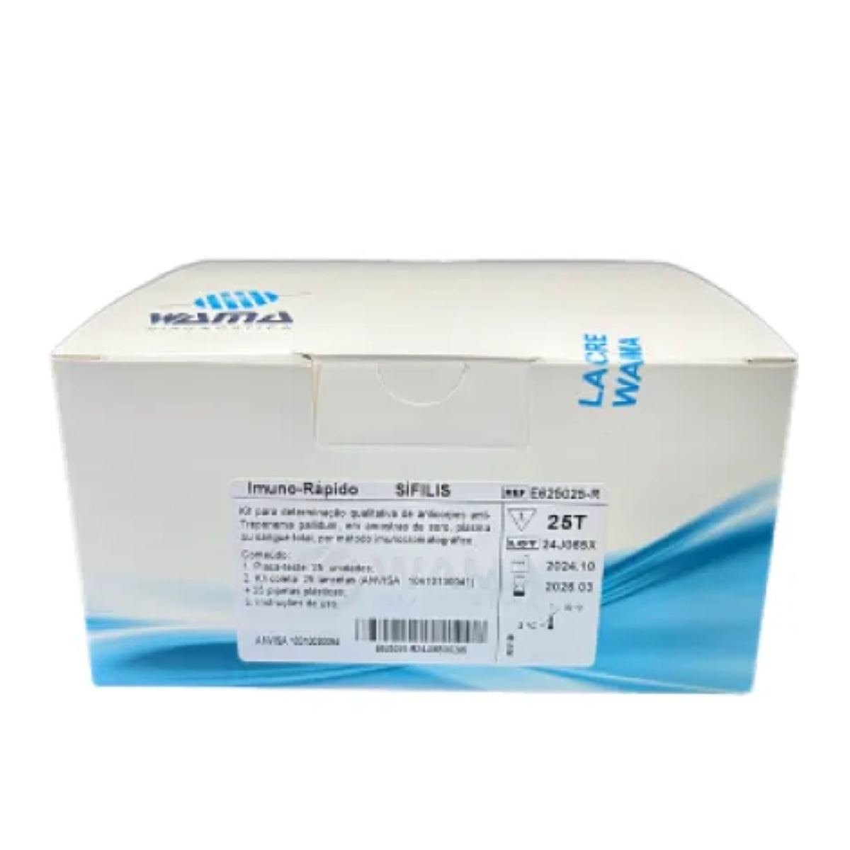 SIFILIS - 25 TESTES - WAMA