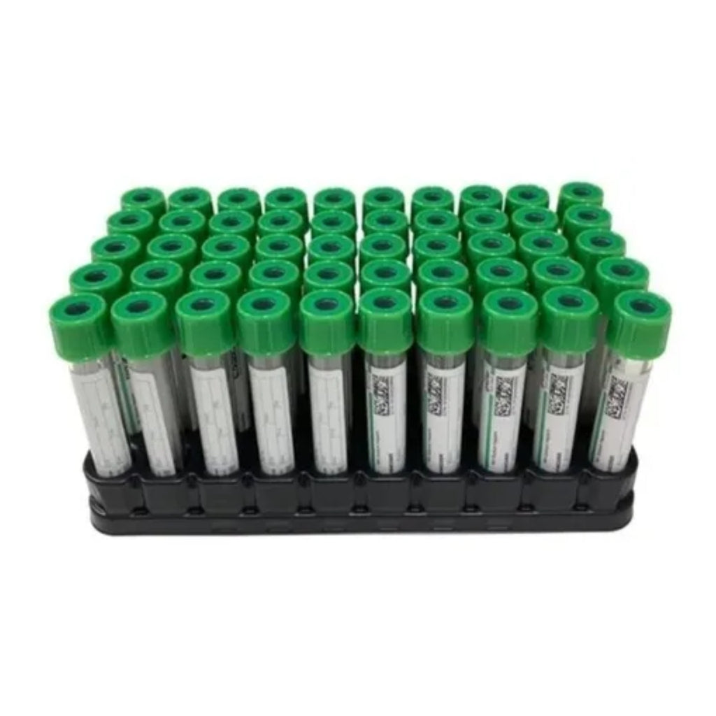 Tubo Heparina Sódica Vacuette 9ml Rack Com 50un